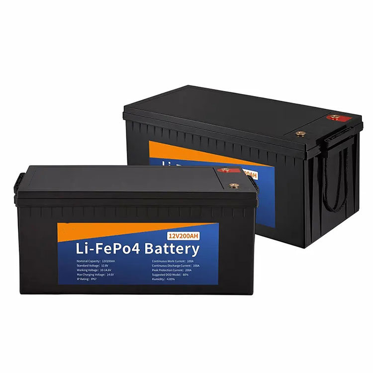 12.8V 200Ah စွမ်းအင် သိုလှောင်မှု Lithium Battery Pack